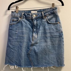 Topshop Denim Skirt